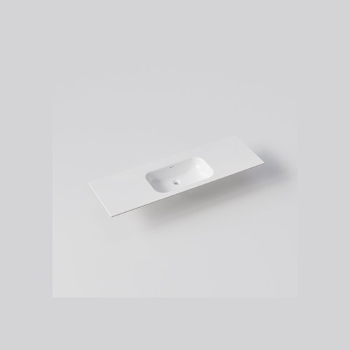 Gloss White NAVARRA 1500 VANITY SINK TOP RANGE