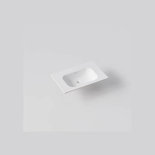 Matte White NAVARRA 900 VANITY SINK TOP RANGE
