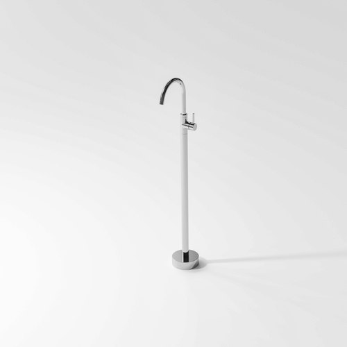 Chrome Versa Floorstanding Bath Filler with Mixer