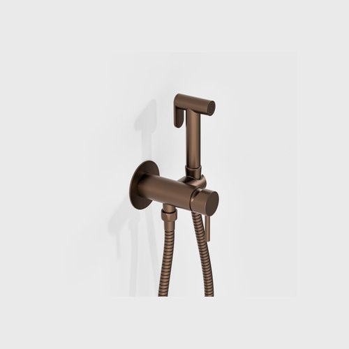Brushed bronze Nature Bidet Spray With Mixer