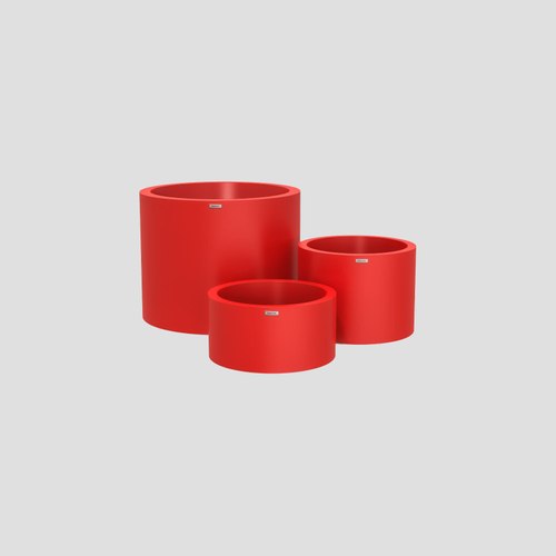 Apple Red Bottomless Cylindrus Cluster