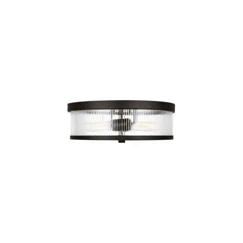 Aged Iron Visual Comfort Studio Geneva Flush Mount
