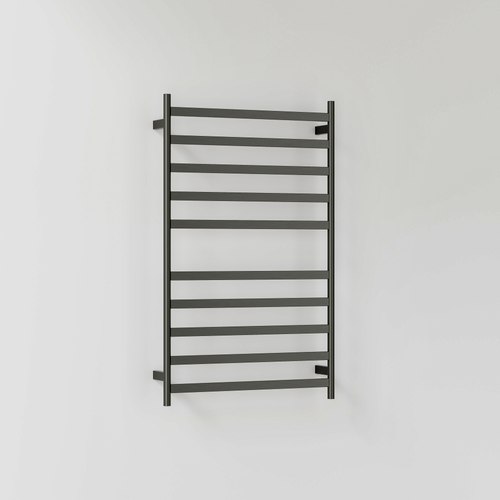 Gunmetal Lineare Heated Towel Ladder 1050 x 650mm