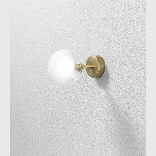 Natural Molecola Wall Light