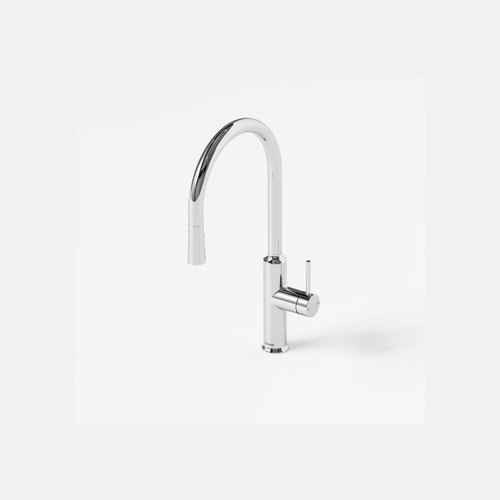 Chrome Nature Pull Out Kitchen Sink Mixer