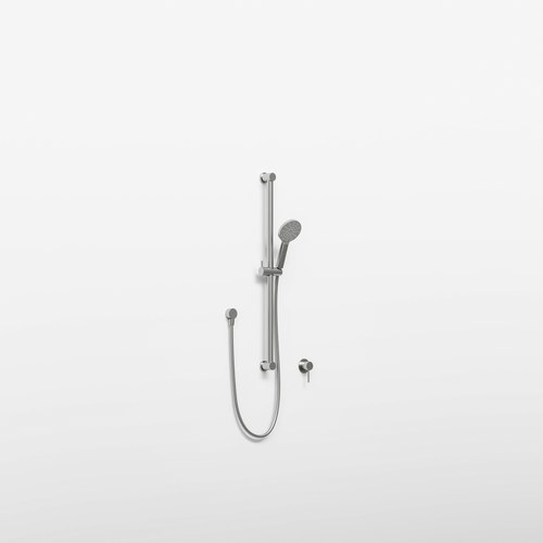 Chrome Nature Round Slide Shower