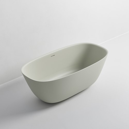 Light Grey Villastone Cervo 1500 Freestanding Bath