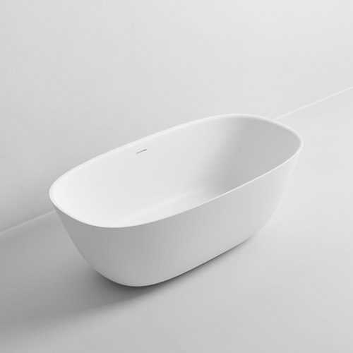 Matte White Villastone Cervo 1600 Freestanding Bath