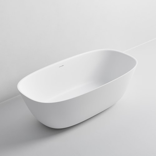 Matte White Villastone Cervo 1700 Freestanding Bath