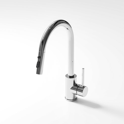 Chrome Premiere Pull Down Kitchen Mixer