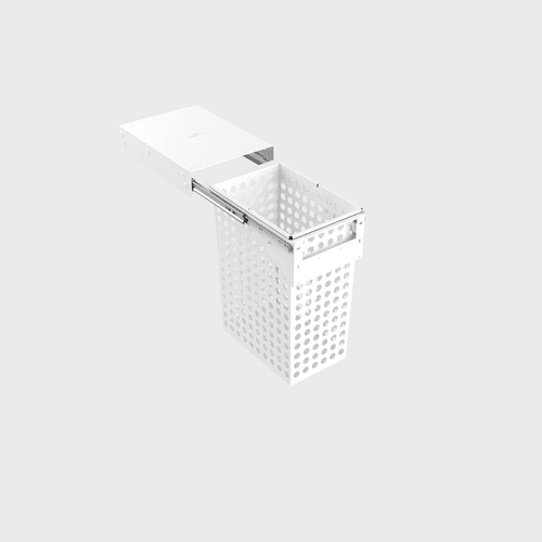 White with White Baskets Tanova Simplex & Simplex Plus Pull Out Laundry Baskets
