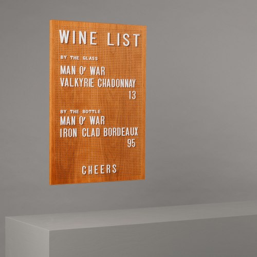 Cherry Menu Board