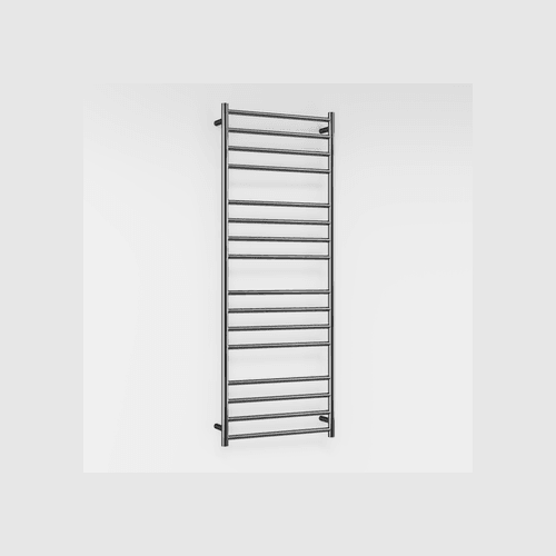 Chrome Round Heated Towel Ladder 1600x600mm
