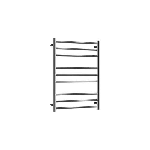 Chrome Round Heated Towel Ladder 900x650mm
