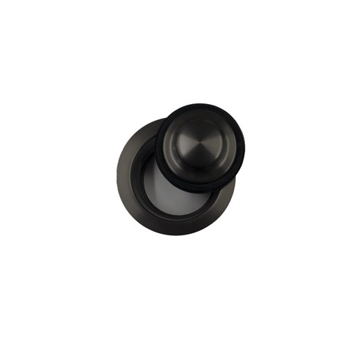 Matte Black Aspen Sink Flange & Plug Set