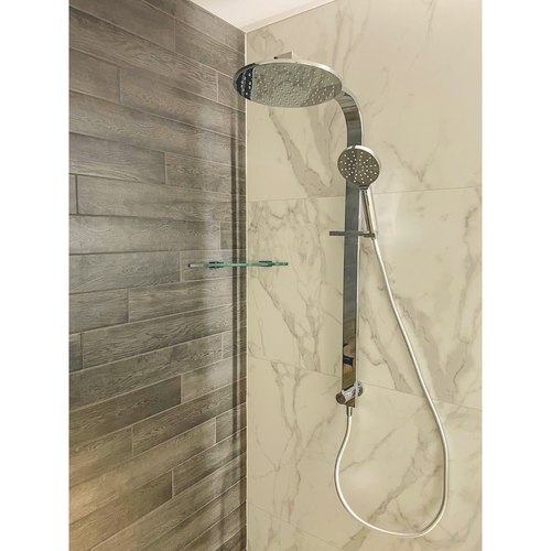 Chrome Code Pure Round Shower Column 3 Function