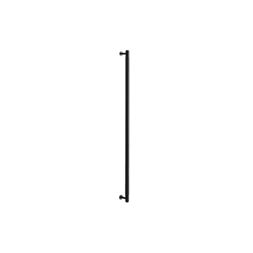 Black Buster+Punch Cross Closet Bar