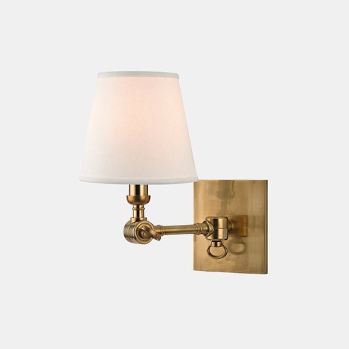 Aged Brass Hillsdale Wall Light