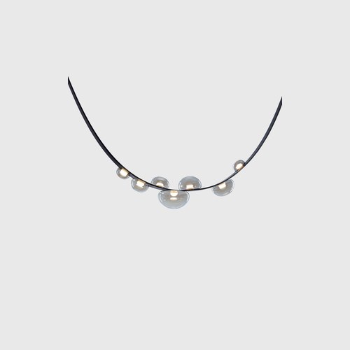 Black Dew Drops Pendant Light