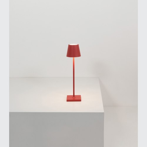 Red Poldina Micro Table Lamp