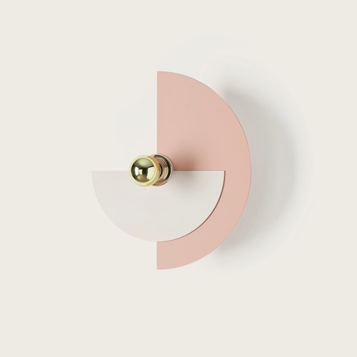 Taupe / White Haban Wall Light