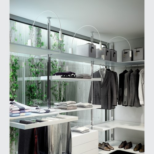 White/White Volta Wall Light