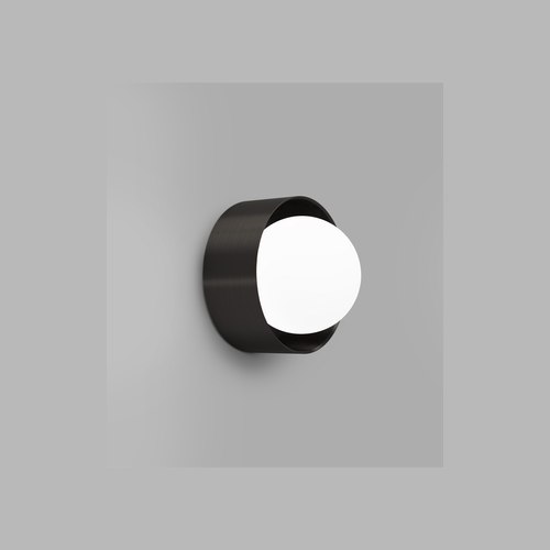Dark Bronze Orb Sur Large Wall Light