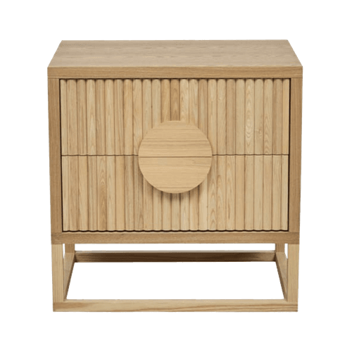 Natural Ash Soren Liv | Benjamin Ripple Bedside
