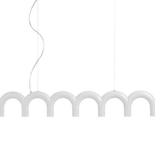 White Arch Pendant Lamp
