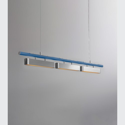 Blue Colt Triple Pendant Light