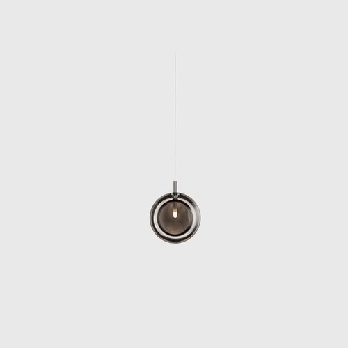 Smoke Lens Pendant Light