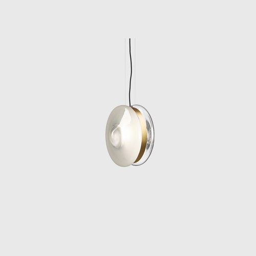 Clear/Polaris White Orbital Pendant Light