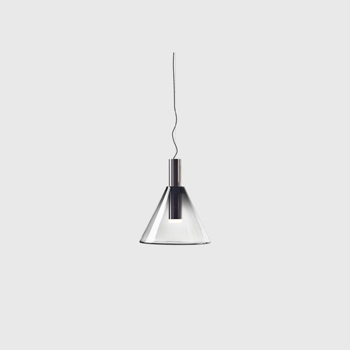 Silver Phenomena Cone Pendant Light