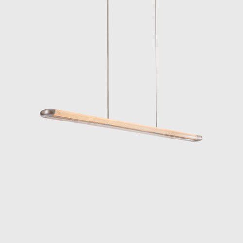 Satin Nickel Strata Pendant Light
