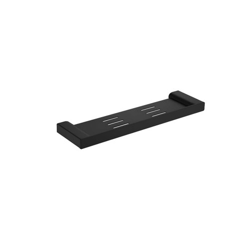 Matte Black Code Pure 400 Metal Shower Shelf - 7 Colours