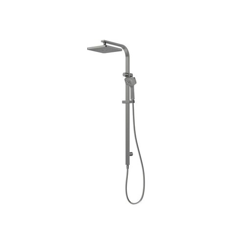 Gunmetal Waipori MK2 Satinjet Rail Shower With Overhead