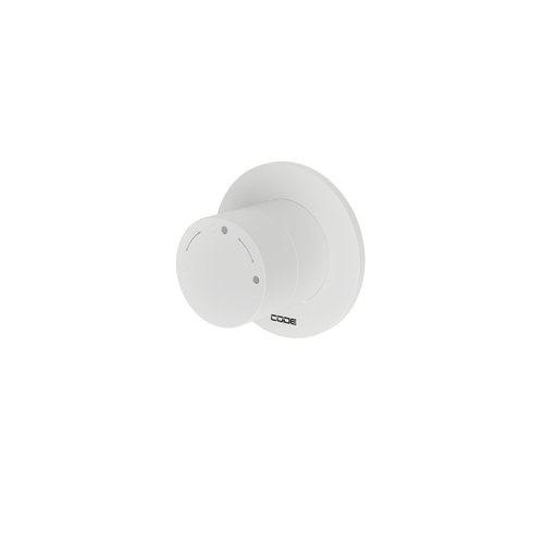 Matte White Nature Shower Diverter Mixer - 7 Colours