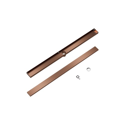 Brushed Copper Code Versa 1000 Tiled Shower Channel Waste Range