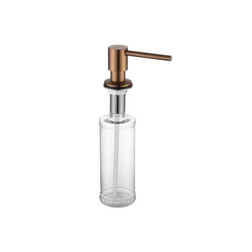 Brushed Copper Code Aspen Soap Dispenser