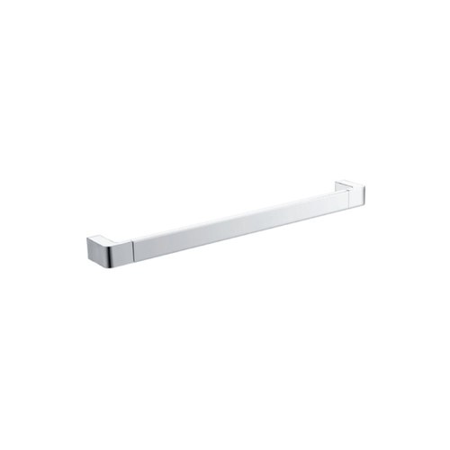 Brushed Nickel Quadro Towel Rail - 470mm