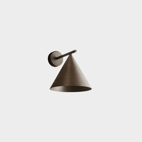 Iron Cone Straight Wall Light
