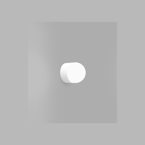 White Orb Sur Mini Wall Light